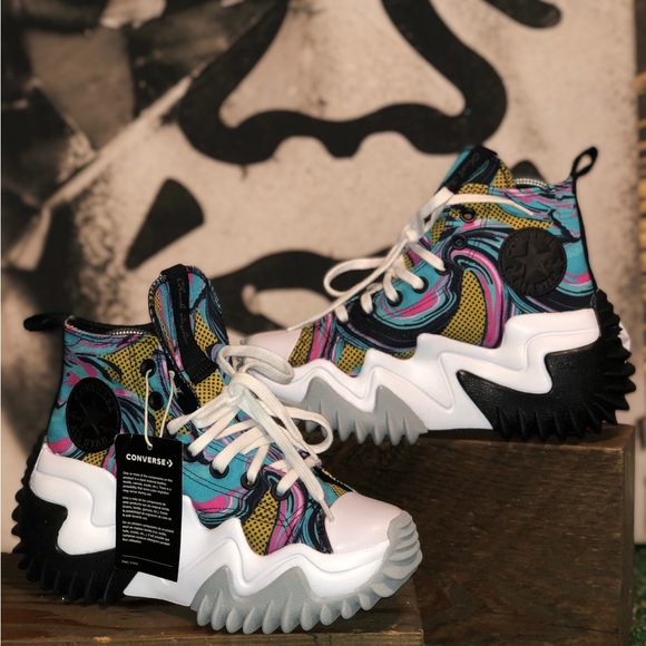 Converse Shoes Converse Run Star Motion Platform 9s Marbled Size Womens 6 Mens 45 Poshmark